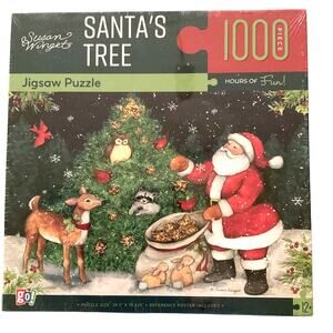 Susan Winget Puzzle Santa's Tree 1000 Pc Jigsaw Puzzle New